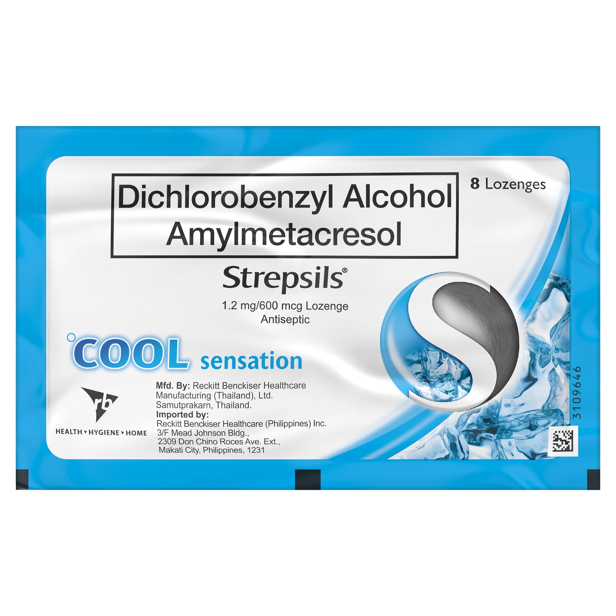 Strepsils Cool Lozenges  8s