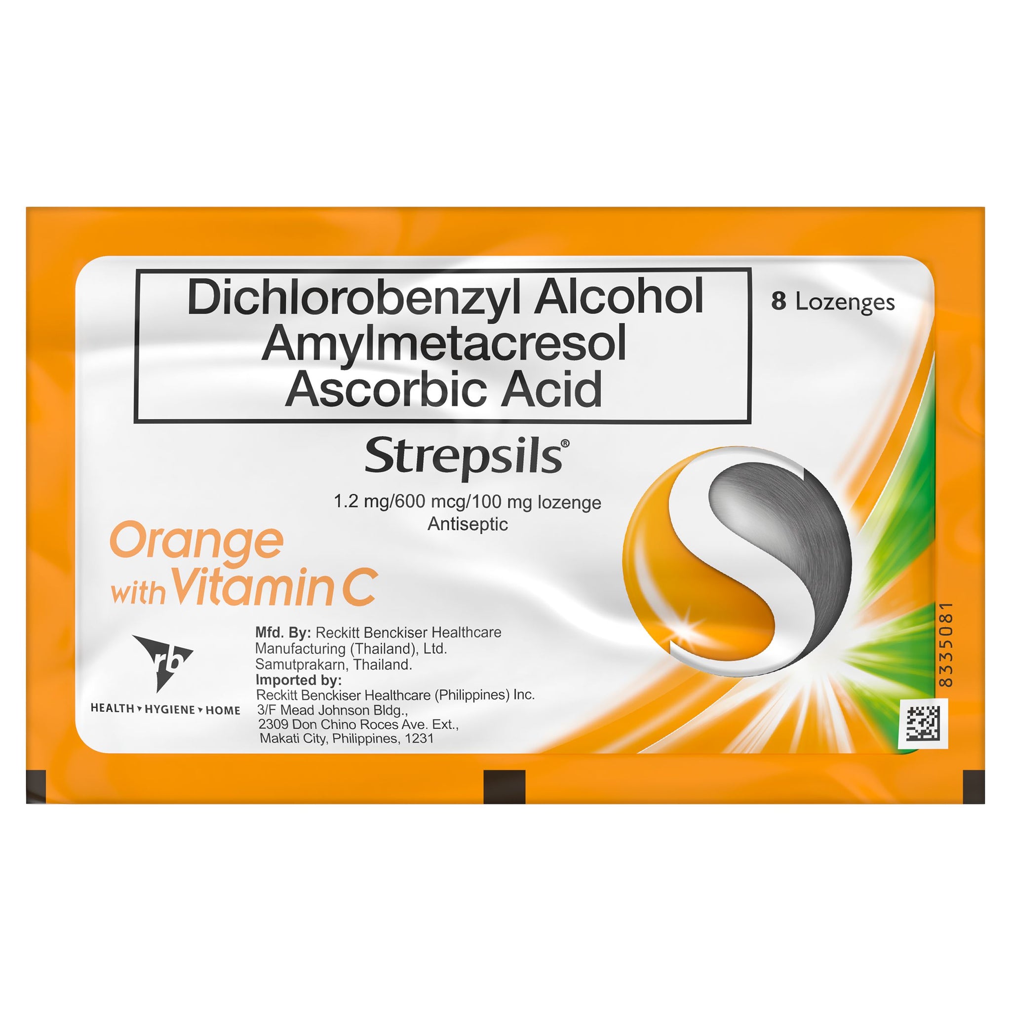 Strepsils Orange by 8s