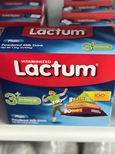 Lactum 3 Plain 3 x 400g