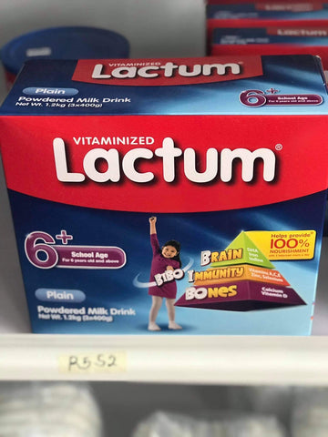 Lactum 6 Plain 3 x 400g